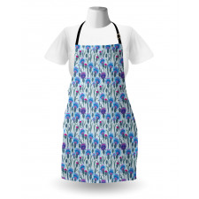 Thistle Bouquet Print Apron