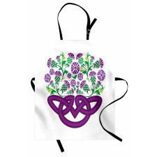 Celtic Knot Basket Form Apron