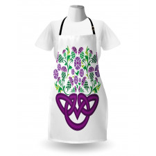 Celtic Knot Basket Form Apron