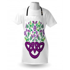 Celtic Knot Basket Form Apron