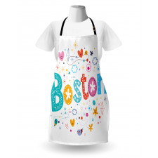 Doodle Hand Drawn Apron