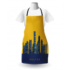 Egg Yolk Colored Sky Apron