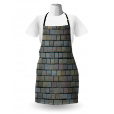Stained Stone Brick Apron