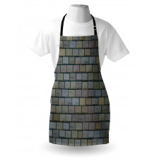 Stained Stone Brick Apron