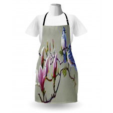 Waxwing Sparrow Bird Apron