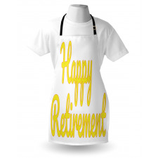 Calligraphy Phrase Apron