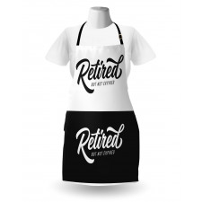 Retired Not Expired Apron