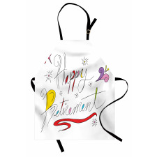 Floral Motifs Doodle Apron