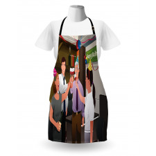 Employees in Office Apron