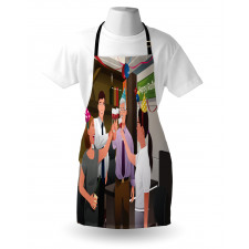 Employees in Office Apron