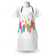 Balloons and Stars Apron