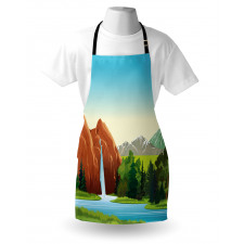 Summer Landscape Woodland Apron