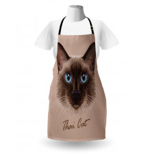 Domestic Animal Siamese Cat Apron