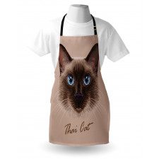 Domestic Animal Siamese Cat Apron