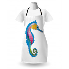 Colorful Graphic Form Apron