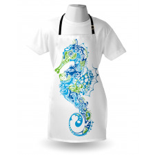 Curvy and Wavy Forms Apron