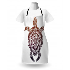 Ornate Mandala Motif Apron