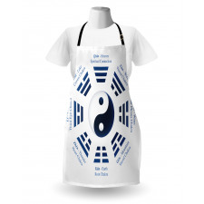 Trigrams I-Ching Names Apron