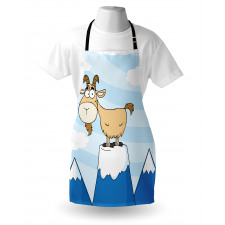 Doodle Goat Mountain Pick Apron