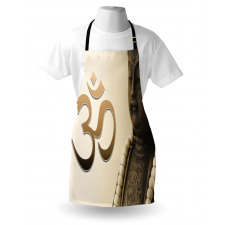 East Asian Ancient Zen Form Apron