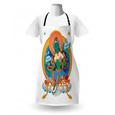 Sacred Female Figure Apron