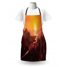 Forest Idyllic Morning Apron