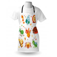 Butterfly Spider Bug Apron