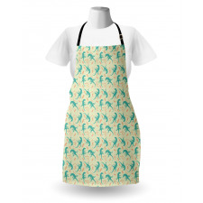 Reptiles with Leaves Apron
