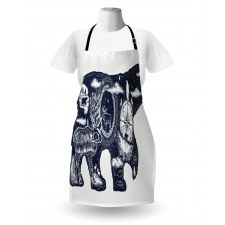 Boho Animal Wildlife Apron