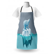 Fractal Bear Iceberg Apron