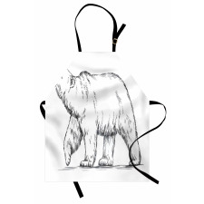 Sketch Nordic Animal Apron
