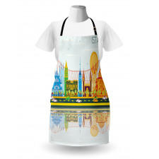 Cultural Landmarks Apron