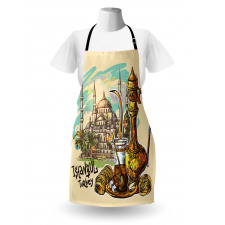 Teapot Sweets Turkish Apron