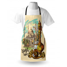 Teapot Sweets Turkish Apron