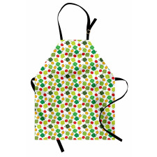 Clover Leaves Floral Apron