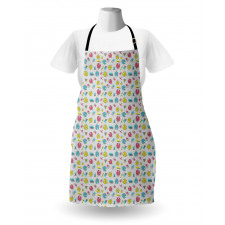 Lines Triangles Bugs Apron