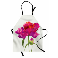 Flower and Vibrant Petals Apron