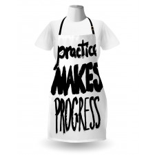 Practice Makes Progress Apron