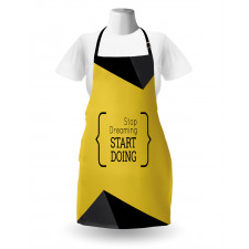 Geometric Motivational Apron