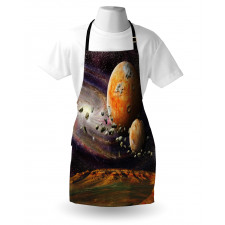 Universe Space Planets Apron