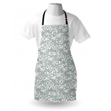 Romantic Vintage Print Apron