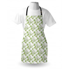 Nostalgic Floral Branch Apron