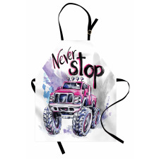 Never Stop Words Apron