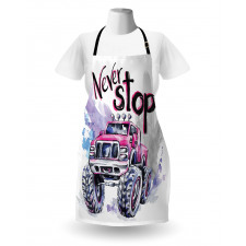 Never Stop Words Apron