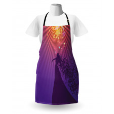 Opera Singer Musical Notes Apron