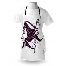 Abstract Fantasy Portrait Apron