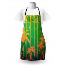 Beach Trees Green Old Apron