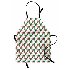 Abstract Raspberries Apron