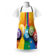 Colorful Balls Rainbow Apron