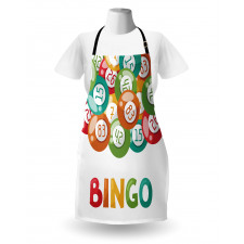 Lottery Game with Balls Apron